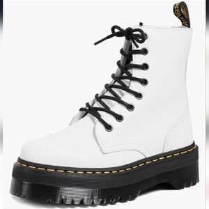 NWOT Dr. Martens, Jadon 8-Eye Leather Platform Boot(Gifted, not my style)